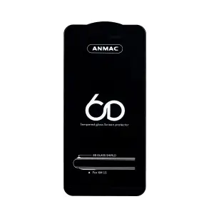 Защитное стекло Xiaomi 15 Anmac 6D Black без упаковки Арт.1137589 (10 шт./уп.)