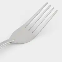 Вилка столовая Доляна &laquo;Пулкин&raquo;, длина 19.8 см, толщина 1.2 мм, серебристая