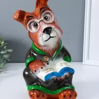 Копилка для денег &laquo;Пёс-профессор&raquo;, 23&times;16&times;12 см