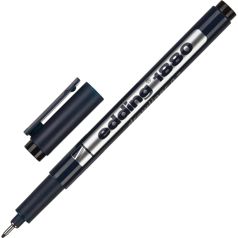 Набор линеров EDDING E-1880/4S (0.25,0.35,0.5,0.7) набор 4 шт. черный д/че