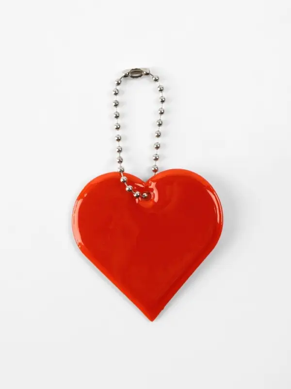 Светоотражающий элемент «Сердце», двусторонний, 5×5 см, МИКС Светоотражающий элемент «Сердце», двусторонний, 5×5 см, МИКС