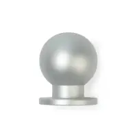 Ручка-кнопка CAPPIO RK146, d=25 мм, цвет матовый хром