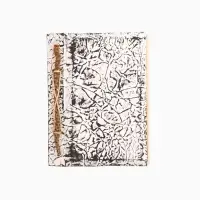 Блокнотик плетеный, 48 листов, 14х18х2 см, цв. чёрно-белый Блокнотик плетеный, 48 листов, 14х18х2 см, цв. чёрно-белый