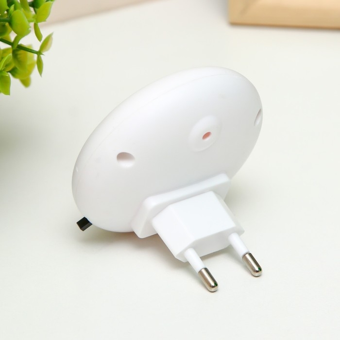 Ночник Ночник "Солнышко" LED МИКС 7,7x2x7,7 см RISALUX