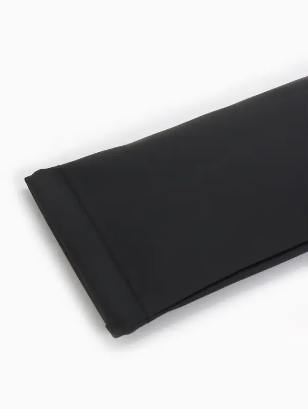 Чехол для очков на хлопушке, размер 17&times;0.5&times;9 см, чёрный