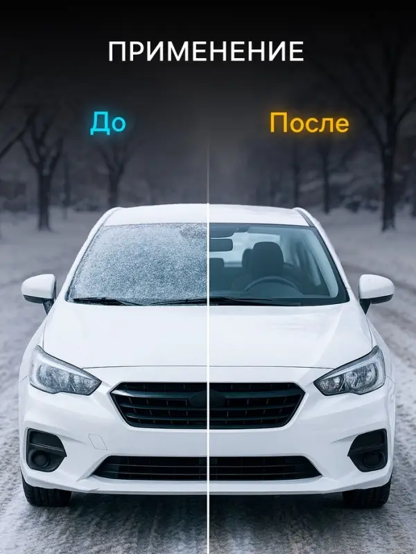 Размораживатель стёкол Grass антилёд, триггер, 250 мл