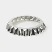 Форма для выпечки, d=27 см, h=4 см, жесть, серебристая