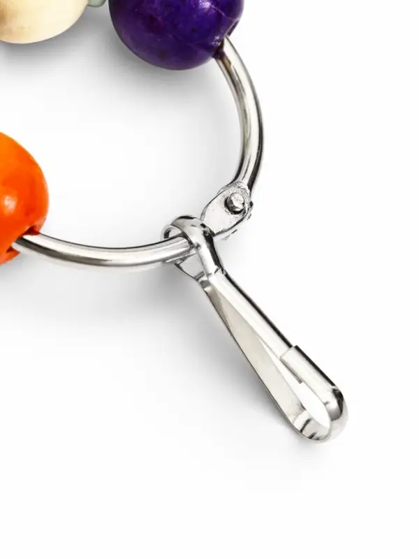 Игрушка для птиц "Кольцо" с колокольчиками, 13,5 х 5 см, микс цветов