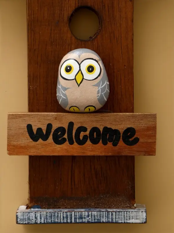 Панно "WELCOME" дерево 15х3х25 см