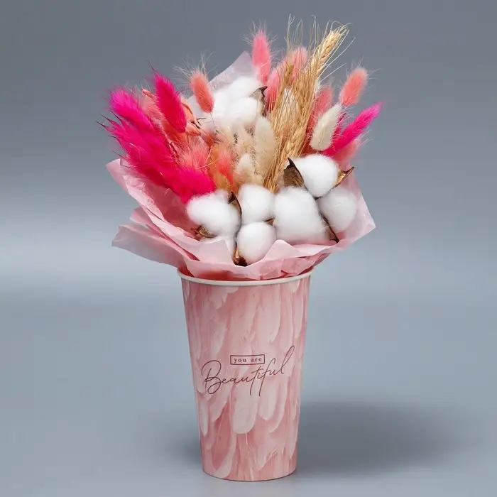 Стакан для цветов «Перья», 350 мл Стакан для цветов «Перья», 350 мл