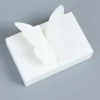 Коробка для 6 конфет бабочка, 12.6×8.3×4 см