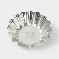 Форма для выпечки кекса, d=8.9 см, h=2.7 см, жесть, серебристая