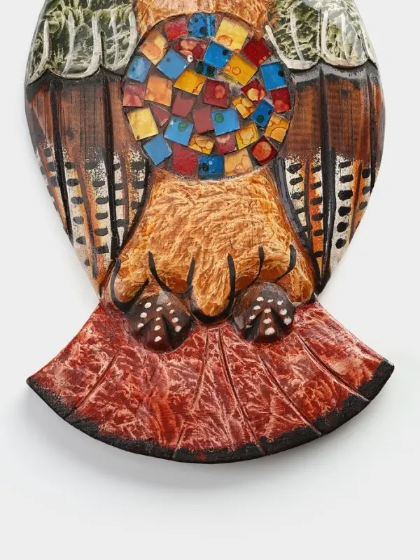 Настенное панно &laquo;Сова - радуга&raquo;, 33&times;16&times;2 см