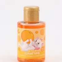 Шампунь детский, аромат мандариновый лимонад, 100 мл, Кошечка Шампунь детский, аромат мандариновый лимонад, 100 мл, Кошечка