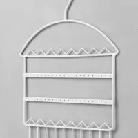 Органайзер для украшений &laquo;QF. Вешалка&raquo;, 28&times;6.7&times;36 см, белый