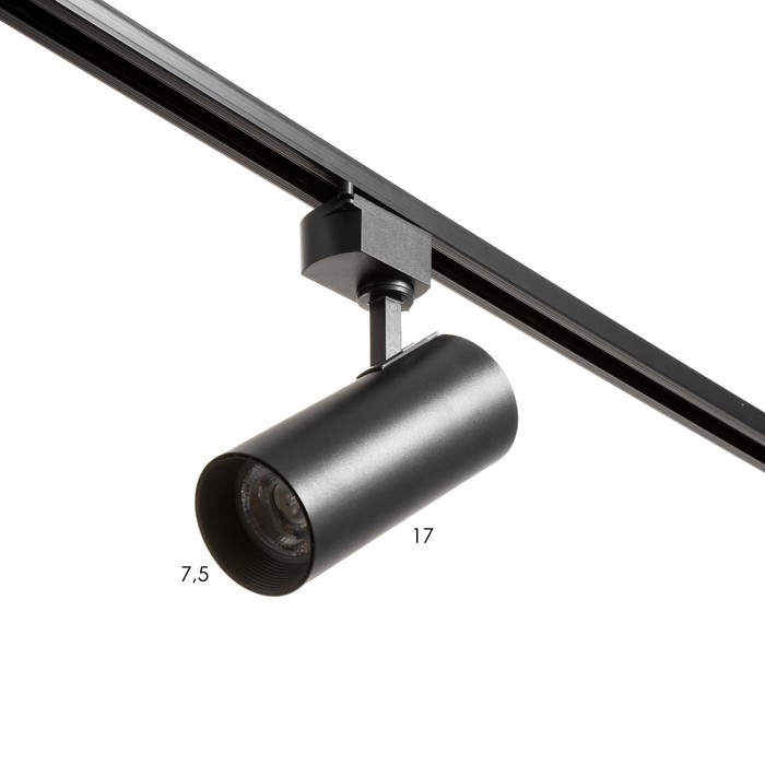 Светильник трековый SIMPLE LED 25Вт черный 8х8х21 см Светильник трековый SIMPLE LED 25Вт черный 8х8х21 см