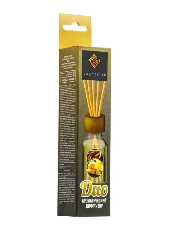 Аромадиффузор Duo10 корица и ваниль, 10 мл