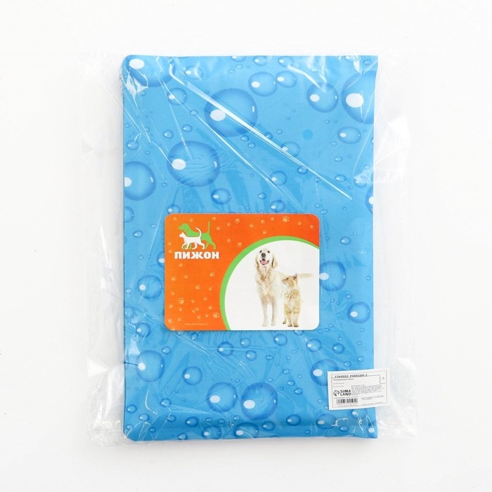 Коврик охлаждающий (гель), 40 х 30 см, капли Коврик охлаждающий (гель), 40 х 30 см, капли