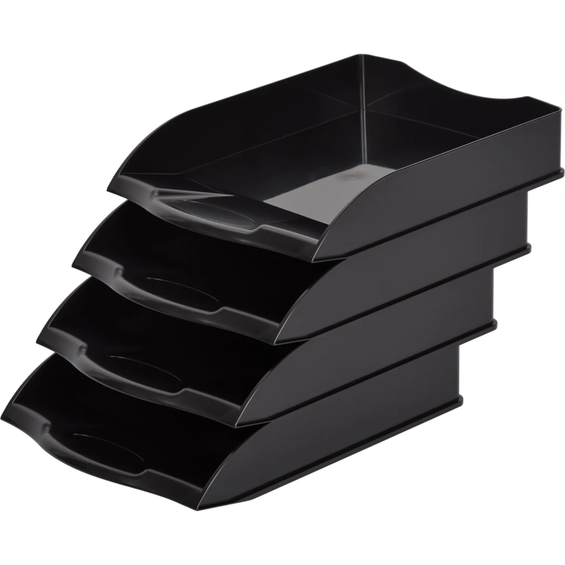 Лоток горизонтальный Attache 4шт/уп черный тд_у
