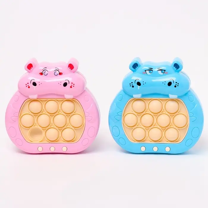 Развивающая игрушка &laquo;Бегемотик&raquo; с подвесом, свет, звук, виды МИКС