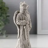 Фигура славянский бог «Семаргл», 11.5×5×4 см, серая