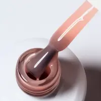 База камуфлирующая для ногтей, трехфазная, 15 мл, LED/UV, бежевая (CNP022)