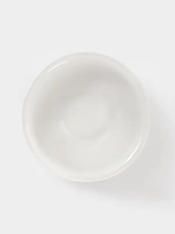 Салатник Дулевский фарфор &laquo;Голубая роза&raquo;, 400 мл, белый