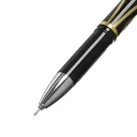 Ручка гелевая, чёрный стержень, узел 0.5 мм, корпус с узором