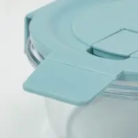 Контейнер для хранения продуктов Доляна Cook and Freeze, 370 мл, 13.5&times;6 см, с крышкой, жаропрочное стекло, МИКС