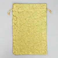 Мешочек подарочный парча &laquo;С Новым годом&raquo;, 20&times;30 см &plusmn; 1.5 см