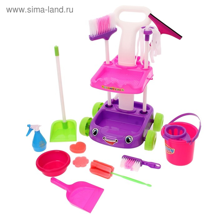 Игровой модуль на колёсах «Мамина помощница», с аксессуарами Игровой модуль на колёсах «Мамина помощница», с аксессуарами