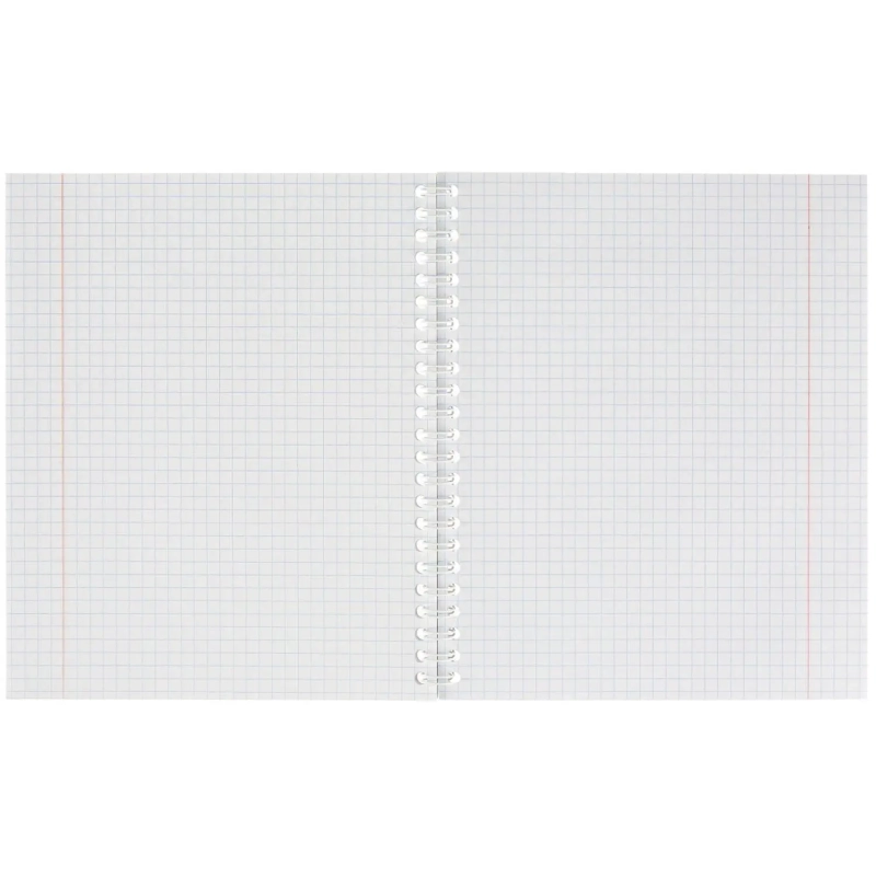 Тетрадь Акварель гребень картон А5 80л желтый