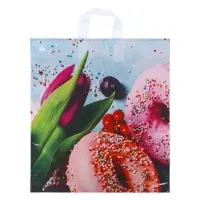 Пакет &laquo;Яркий натюрморт&raquo;, полиэтиленовый с петлевой ручкой, 44&times;40 см, 70 мкм