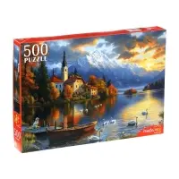 Пазл 500 эл. "Закат на озере Блед" Ф500-6632
