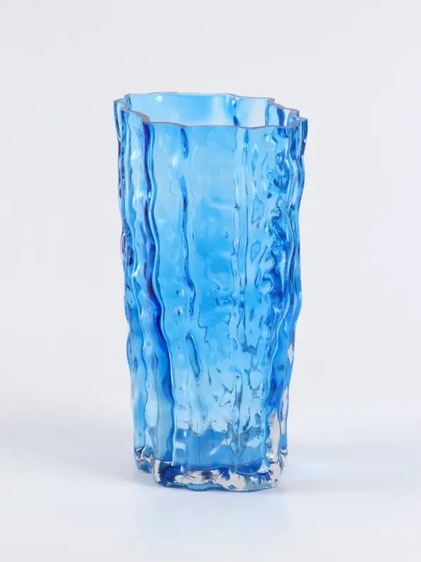 Ваза &laquo;Фонс&raquo;, 24&times;14.5 см, стекло, синяя