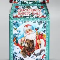 Подарочная новогодняя коробка «Зимняя сказка», для сладких подарков, 17.8×10×32.5 см