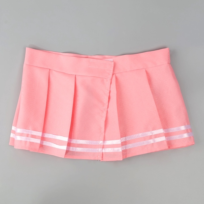 Карнавальный набор «Каваи тян»: топ, юбка на липучке, чулки, р-р 38-46, цвет розовый Карнавальный набор «Каваи тян»: топ, юбка на липучке, чулки, р-р 38-46, цвет розовый