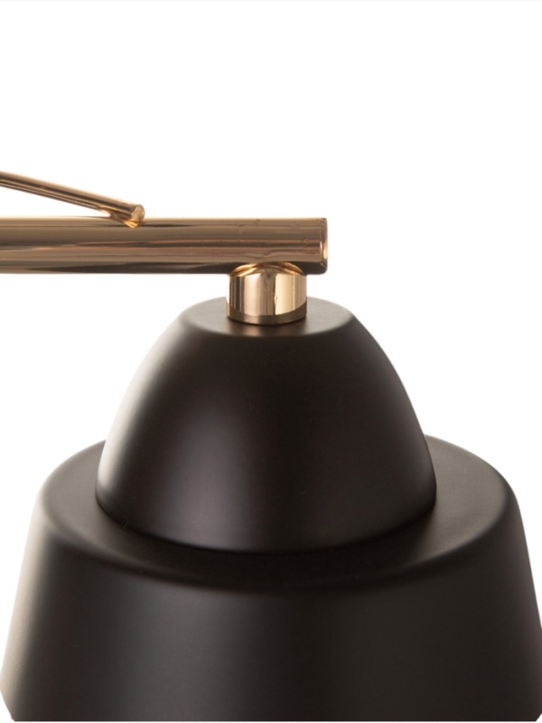 Люстра Люстра "Кансе" 3хЕ27 40Вт черно-золотой 50х15х23 см