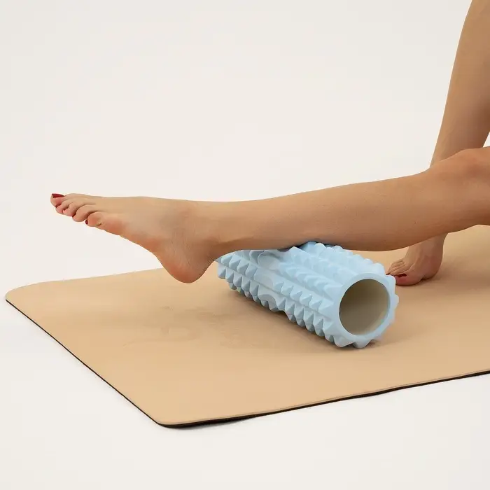 Ролик массажный Sangh, 33&times;13 см, цвет синий