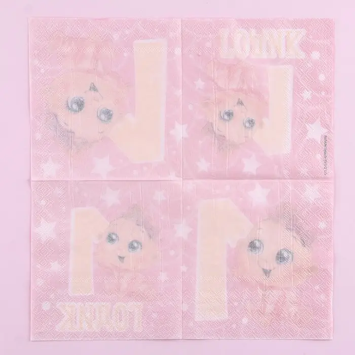 Салфетки бумажные &laquo;1 годик&raquo;, 25&times;25 см, набор 20 шт.