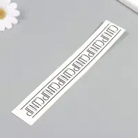 Переводная тату на тело чёрная «Браслет. Стиль», 20×3 см