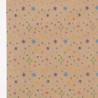 Бумага крафтовая &laquo;Искры&raquo;, 70 &times;100 см