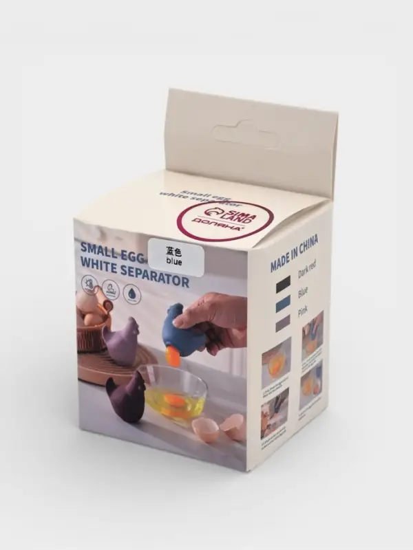 Разделитель белка и желтка "Ряба", цвет голубой, размер 8,5х8x8