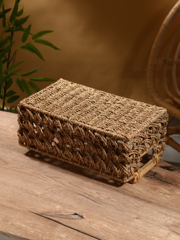 Корзина плетеная 36х20х15 см, сиграсс