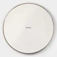 Тарелка Magistro &laquo;Церера&raquo;, d=25.5 см, с бортиком, фарфор, коричневая