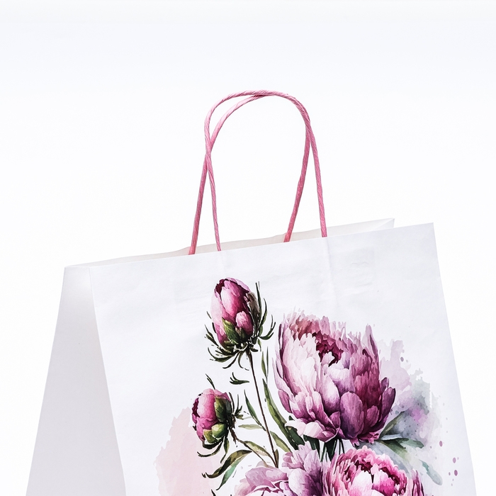 Пакет крафт Пакет крафт "Самой нежной" 32 х 19,5 х 37 см