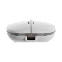 Мышь MB-2.4 беспроводная, оптическая, подсветка, 800-1600 dpi, USB, Bluetooth, белая