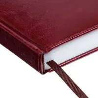 Ежедневник недатир А5 160л Небраска бордо