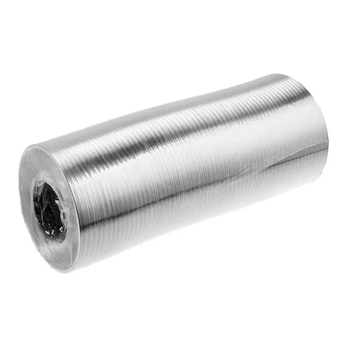 Воздуховод гофрированный &laquo;РВС&raquo;, d=120 мм, раздвижной до 3 м, алюминиевый