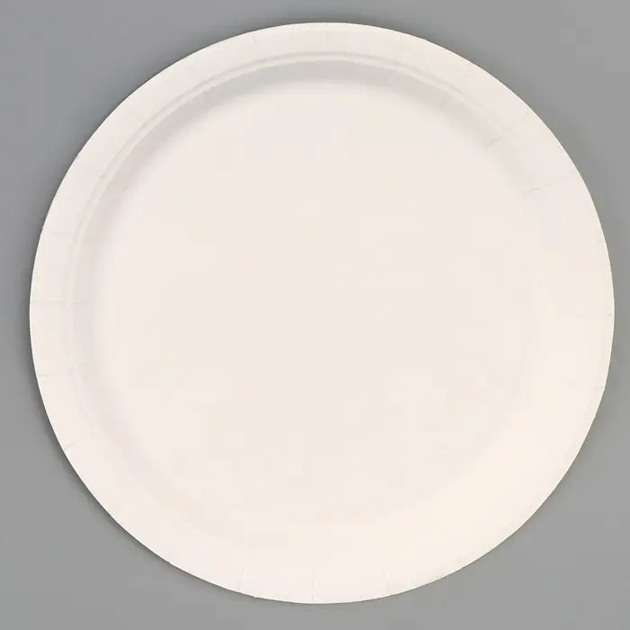 Тарелка бумажная одноразовая «С днём рождения. Единорог», 6 шт., золотая